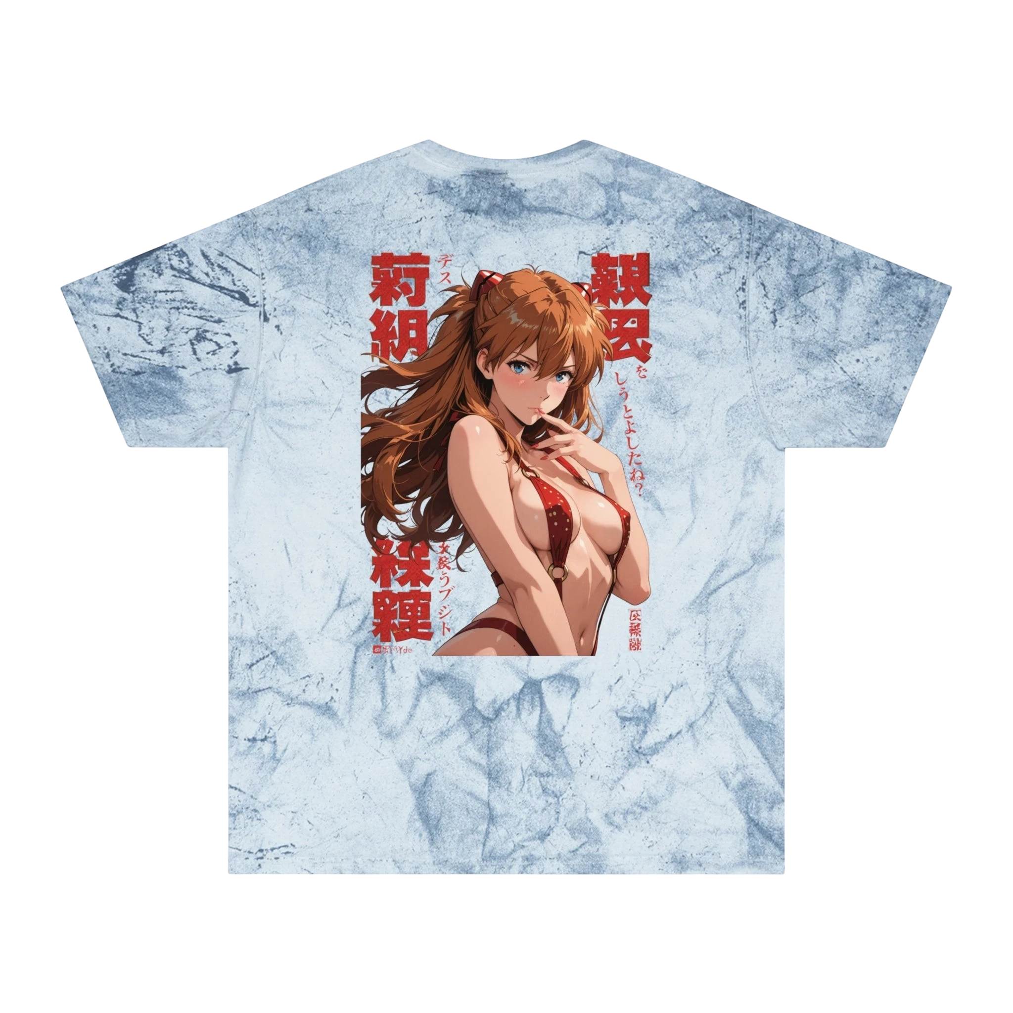 Stressed Asuka T-Shirt — Anime Mood Graphic Tee