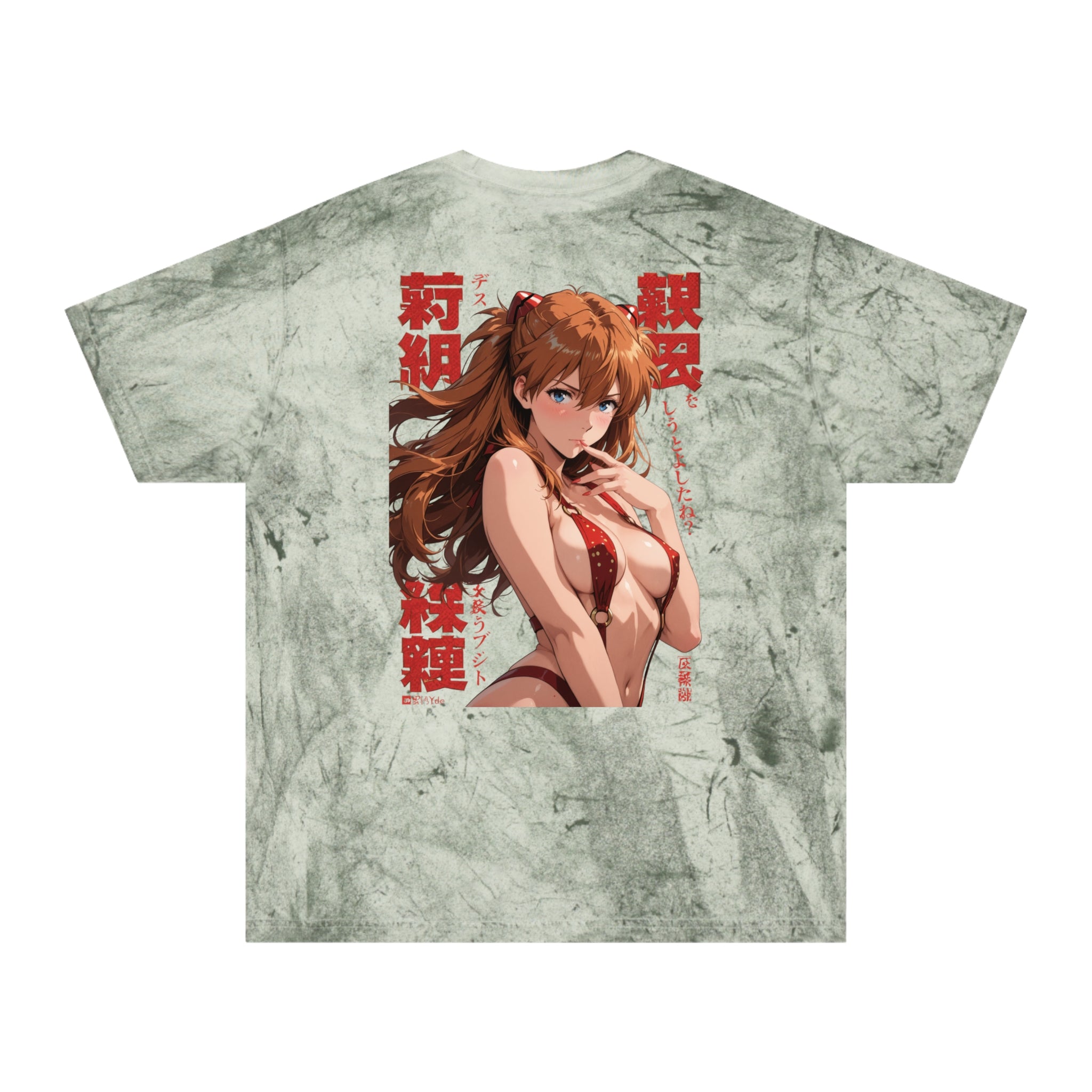 Stressed Asuka T-Shirt — Anime Mood Graphic Tee