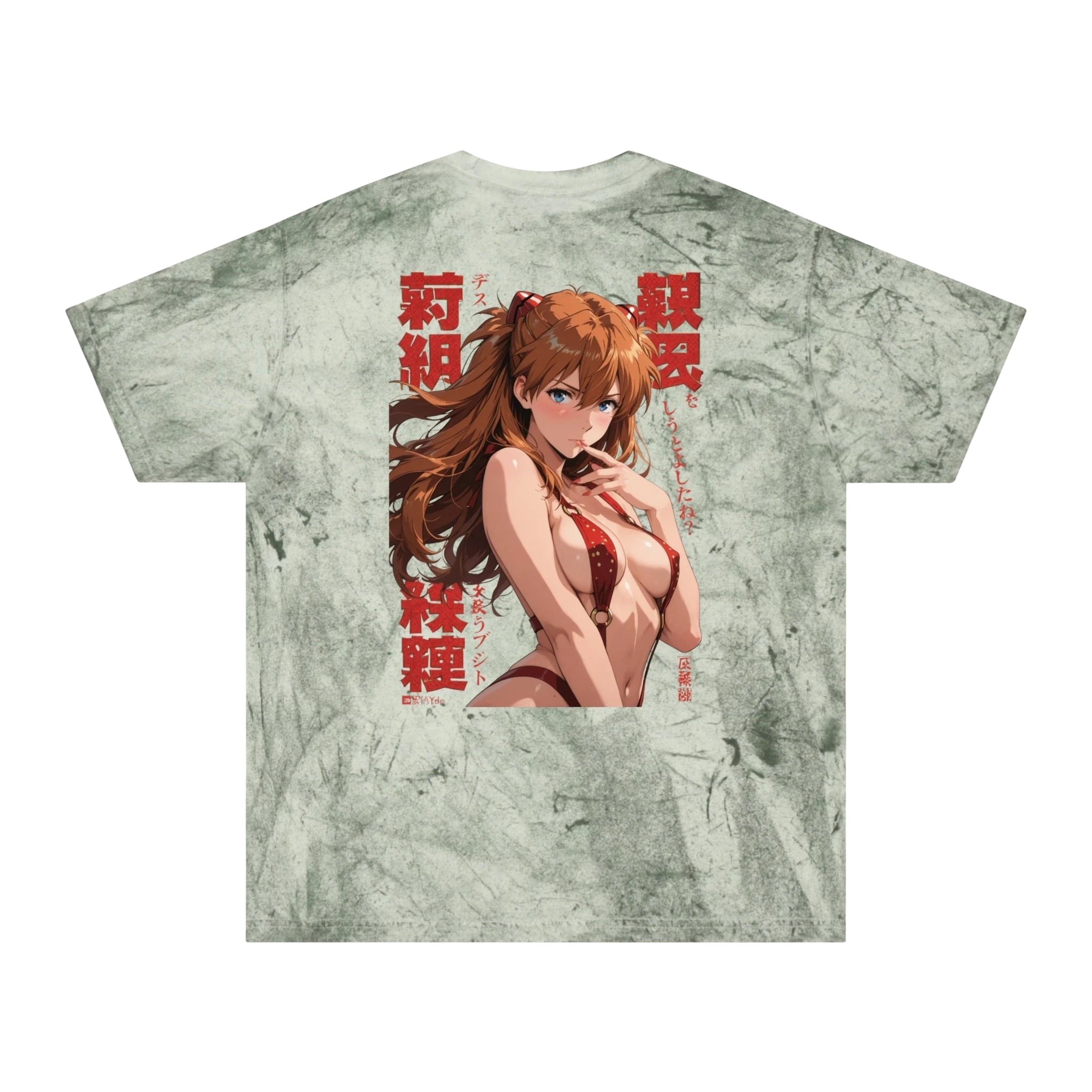 Stressed Asuka T-Shirt — Anime Mood Graphic Tee