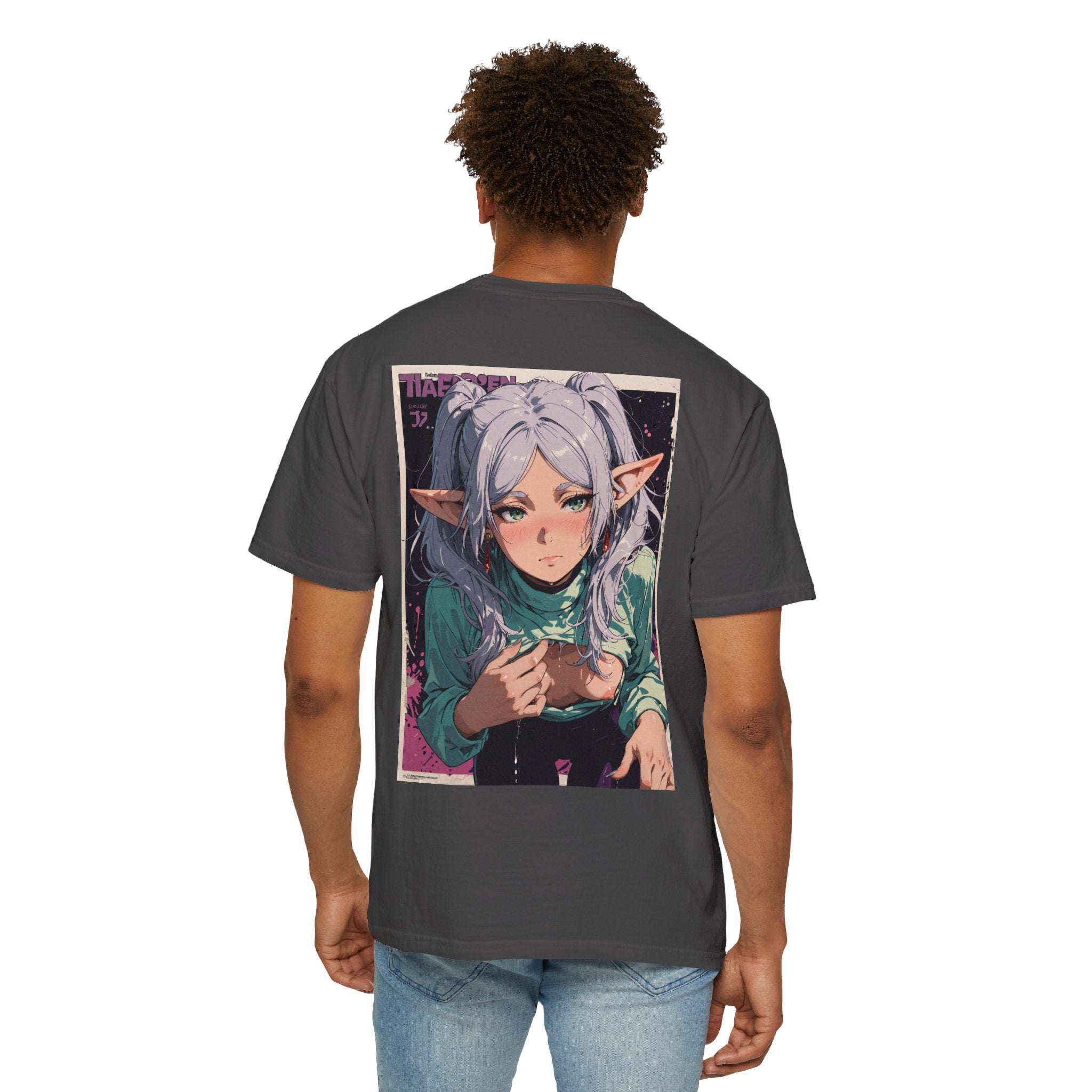 Frieren Slip Anime T-Shirt — Otaku Art by BAN BROS