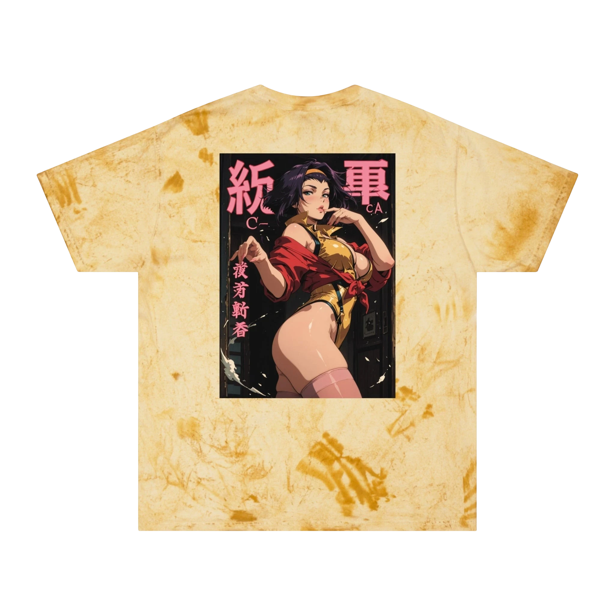 Stressed Faye T-Shirt — Anime Mood Graphic Tee