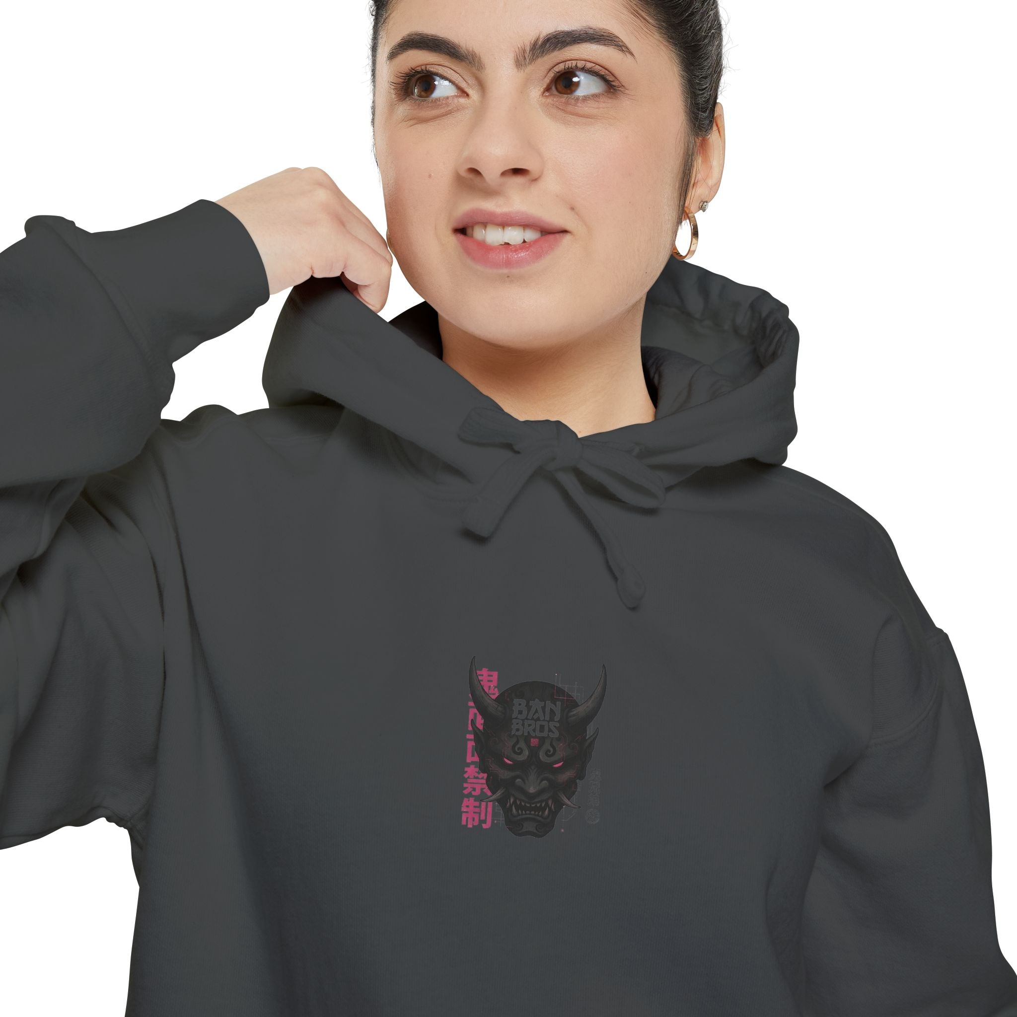 Shuna Graphic Hoodie — BAN BROS Printed Pullover