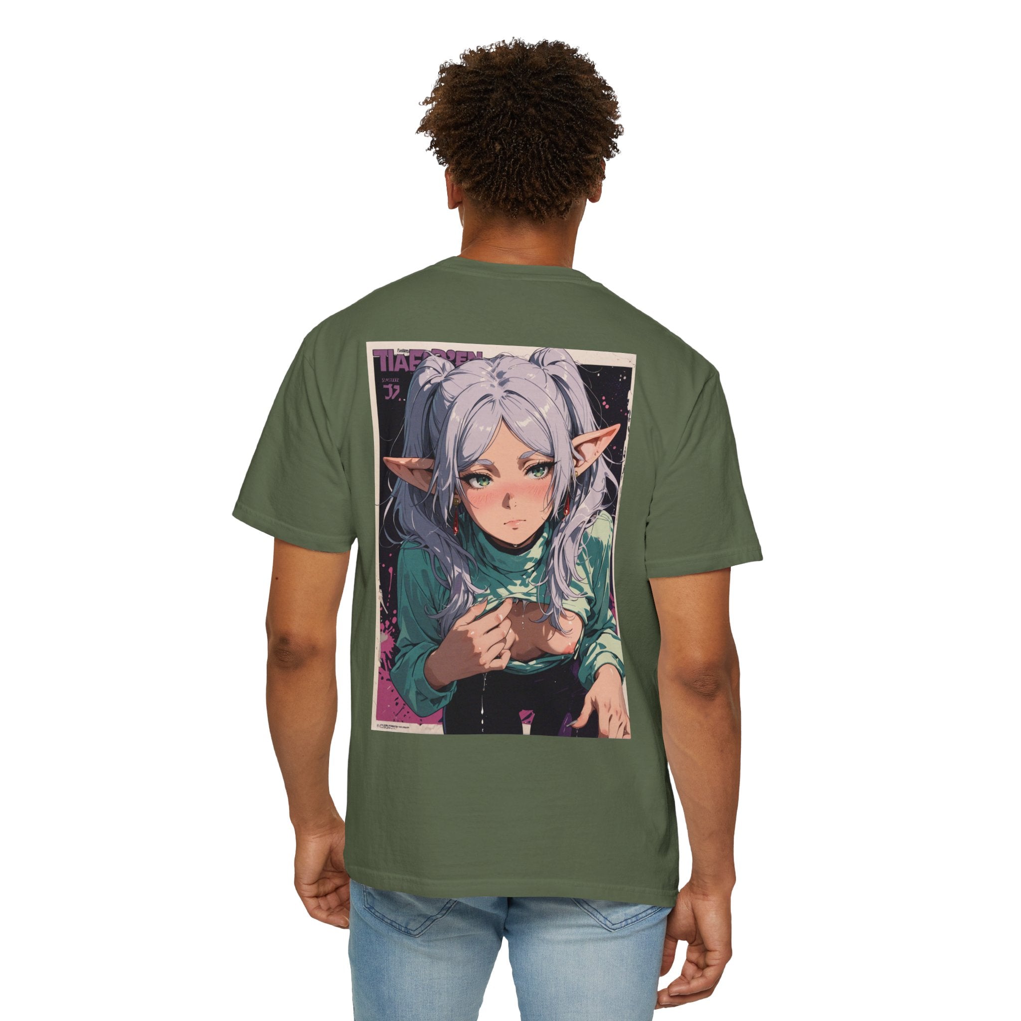Frieren Slip Anime T-Shirt — Otaku Art by BAN BROS