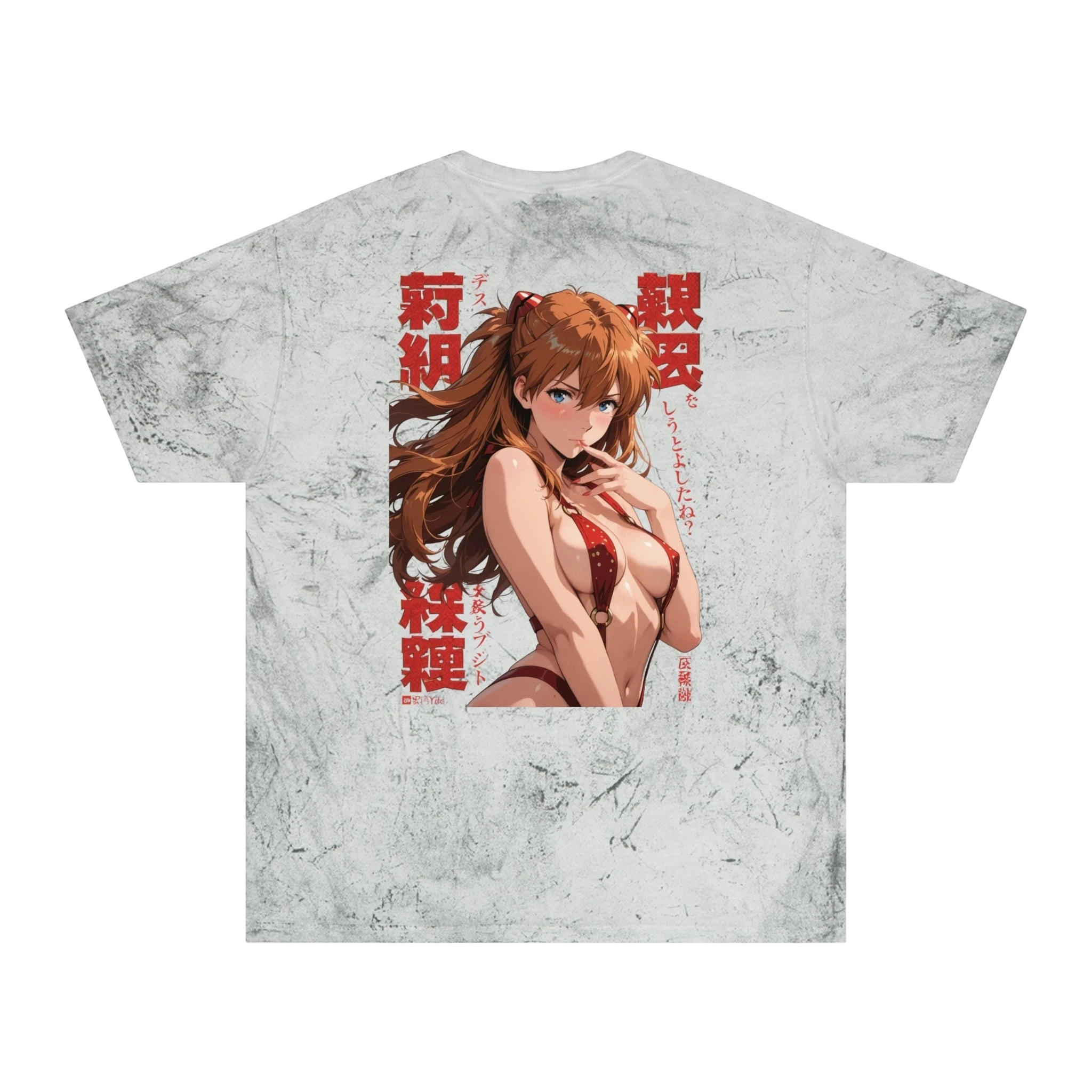 Stressed Asuka T-Shirt — Anime Mood Graphic Tee